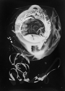 Abisal 23, 2012 / photogram on silver bromide paper / ca. 13 x 18 cm